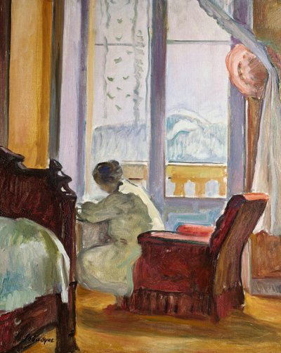 Donna che scrive da Henri Lebasque