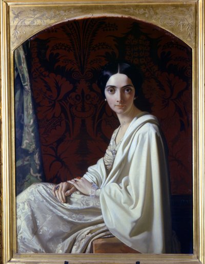 Marchesa Cristina Trivulzio, Principessa di Belgiojoso da Henri Lehmann