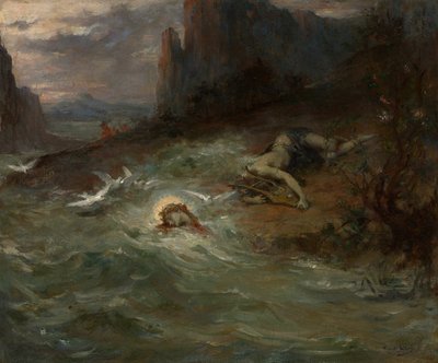 La morte di Orfeo da Henri Leopold Levy