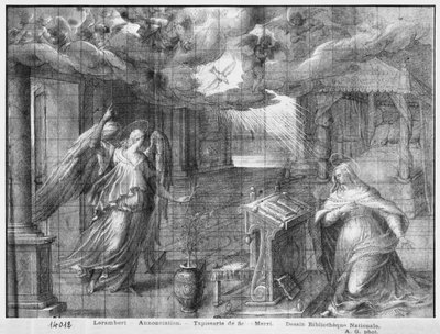 Vita di Cristo, Annunciazione, studio preparatorio per il cartone dell