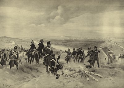 Battaglia di St Cloud, 1814 da Henri Louis Dupray