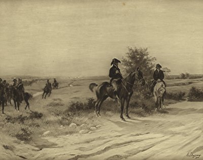 Battaglia di Waterloo, 1815 (incisione) da Henri Louis Dupray
