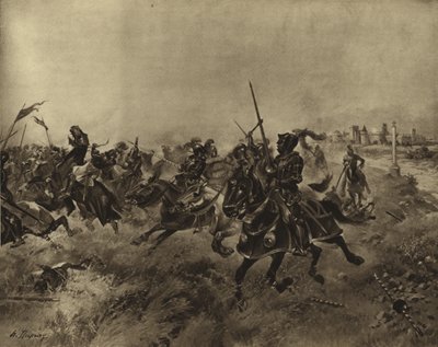 Battaglia degli Speroni, 1513 da Henri Louis Dupray