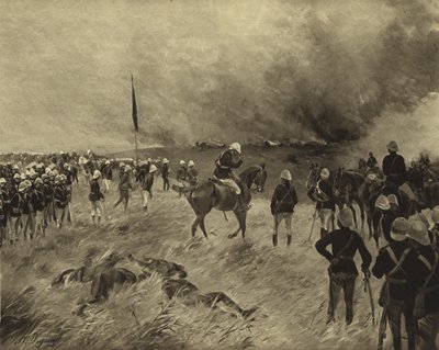 Occupazione di Coomassie, 1873-1874 da Henri Louis Dupray
