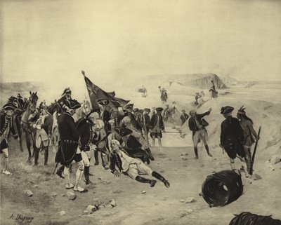 Assedio di Quebec, 1759 da Henri Louis Dupray