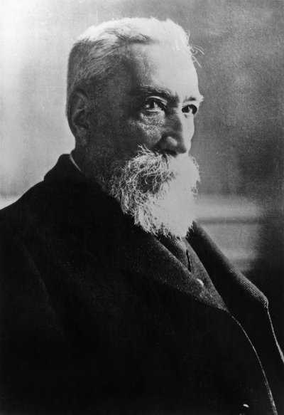 Anatole France (1844-1924) scrittore francese, foto di Henri Manuel da Henri Manuel