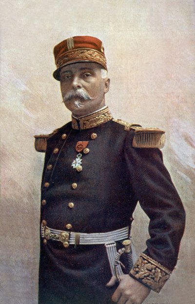 Generale francese Pau, comandante dell
