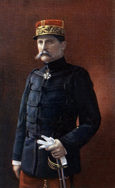 Generale Auguste Hirschauer, generale durante la prima guerra mondiale, foto di Henri Manuel da Henri Manuel