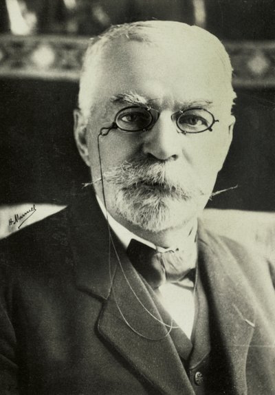 Ritratto di Edouard Quenu (foto) da Henri Manuel