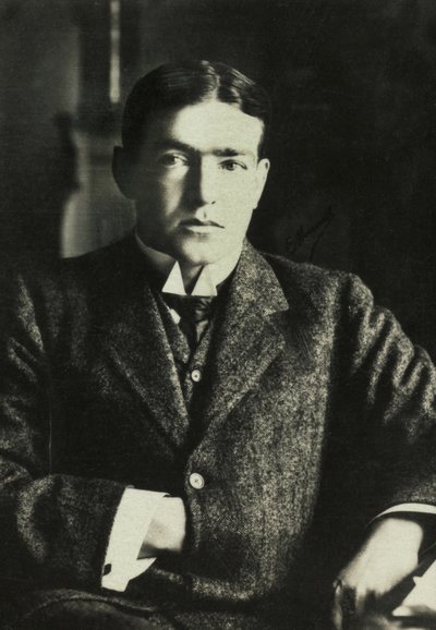 Ritratto di Ernest Shakleton, 1905 circa (foto) da Henri Manuel