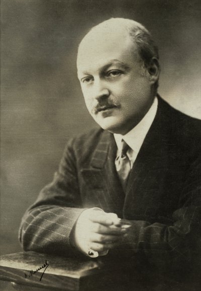 Ritratto di Fernand Vanderem (foto) da Henri Manuel