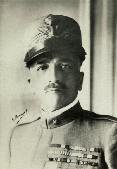 Ritratto del generale italiano Armando Diaz (foto) da Henri Manuel