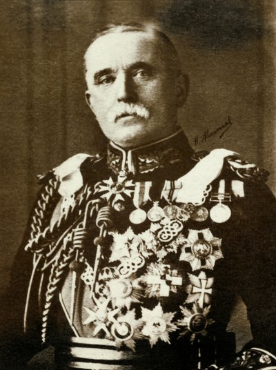 Ritratto del Marechal John French (foto) da Henri Manuel