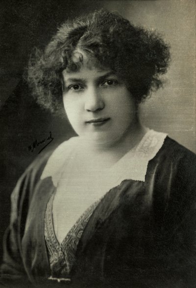 Ritratto di Mme Adolphe Brisson dit Yvonne Sarcey (foto) da Henri Manuel