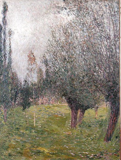 Paesaggio con alberi da Henri Martin