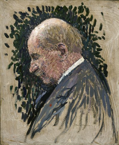 Ritratto del compositore Gustave Charpentier 1860-1956, ca 1932 da Henri Martin