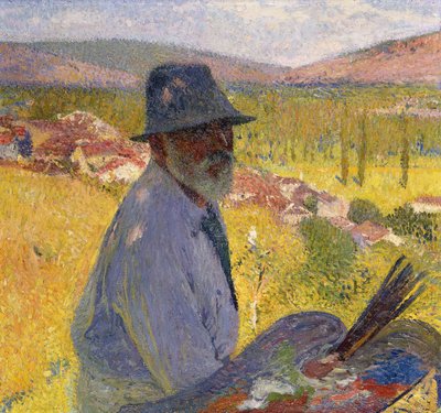 Autoritratto a La Bastide-du-Vert, 1905 da Henri Martin
