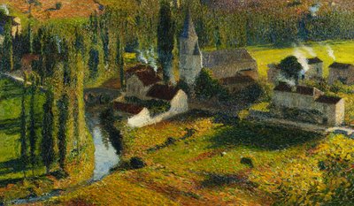 La città fortificata verde da Henri Martin
