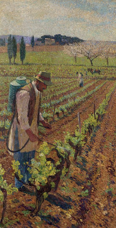 La solfatazione; Le sulfatage, c.1925 da Henri Martin
