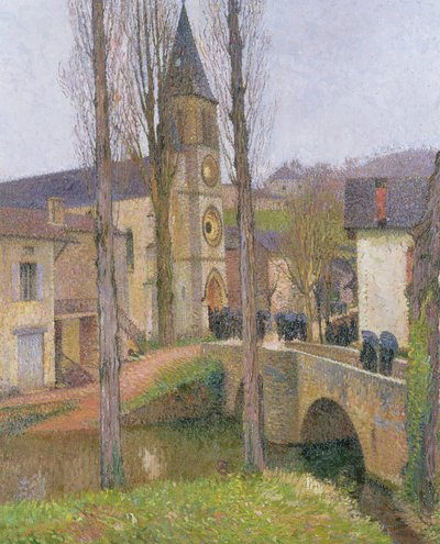 Ora della messa a Labastide du Vert da Henri Martin