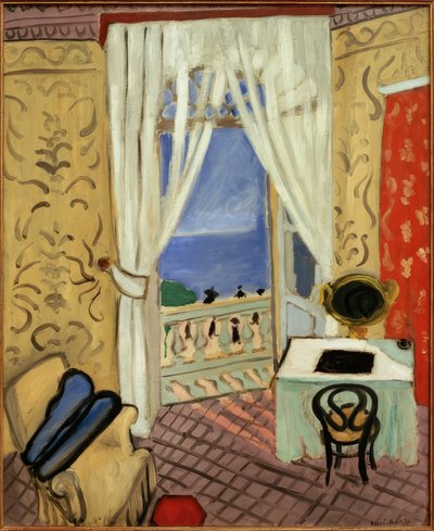 (Interno con custodia per violino da Henri Matisse