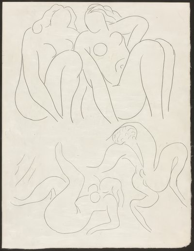 Un fauno nel pomeriggio, tavola quindici da Poesie di Mallarmé da Henri Matisse