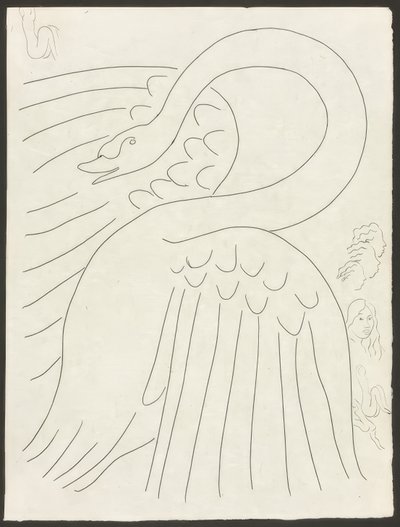 Alcuni sonetti: Frontespizio, tavola 24 da Poesie di Mallarmé da Henri Matisse