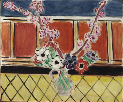 Anemoni e fiori di pesco da Henri Matisse