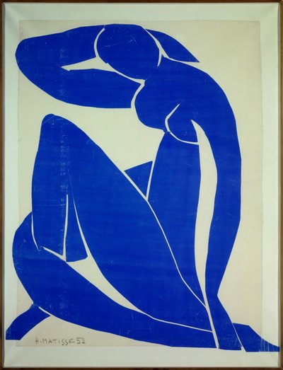 Nudo blu II da Henri Matisse
