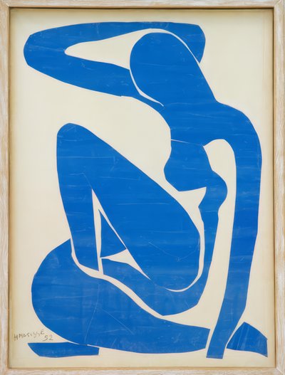 Nudo blu I da Henri Matisse