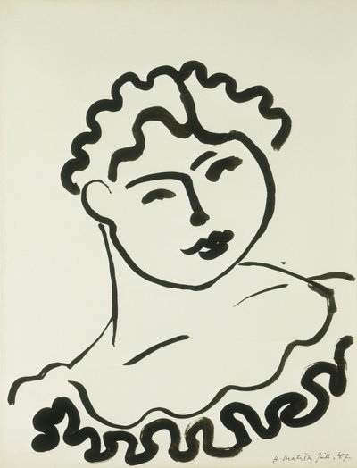 Busto di donna (Tati) da Henri Matisse