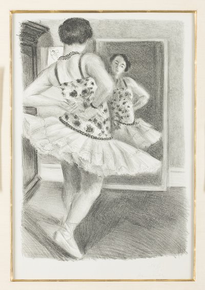 Ballerina riflessa nello specchio da Henri Matisse