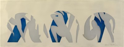La danza, il grigio, il blu, il bianco da Henri Matisse