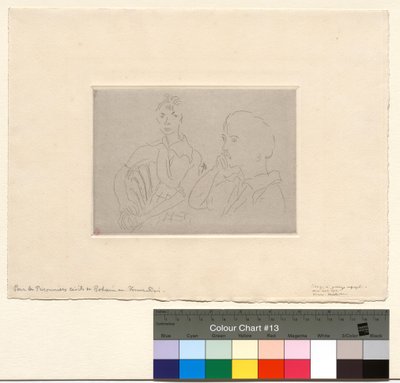 Doppio ritratto di Josette Gris da Henri Matisse