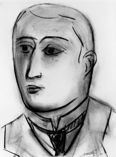 Studio per il ritratto di Guillaume Apollinaire da Henri Matisse
