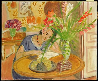 Donna nel Glaieuls da Henri Matisse