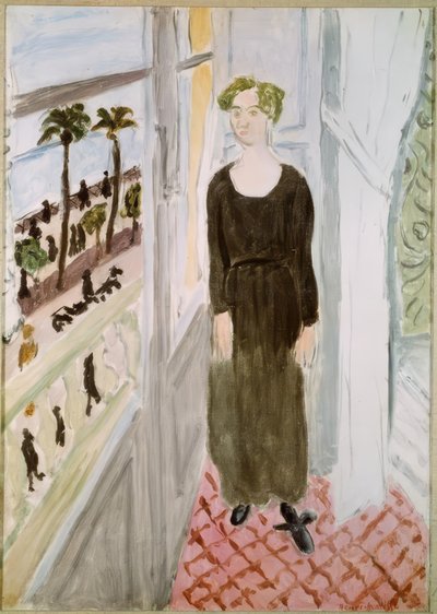 Donna alla finestra, Nizza da Henri Matisse