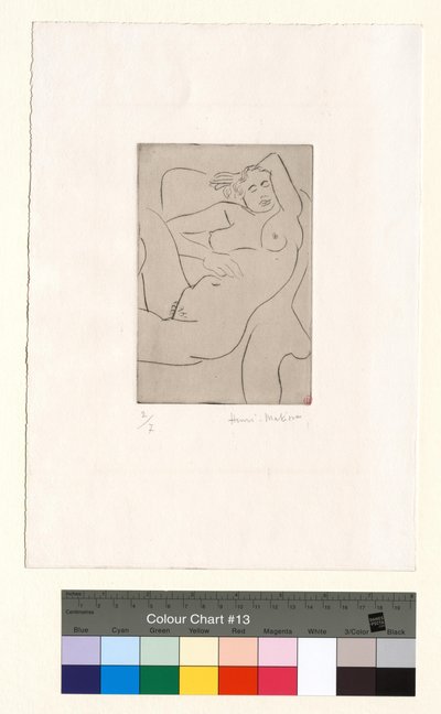 Figura addormentata da Henri Matisse