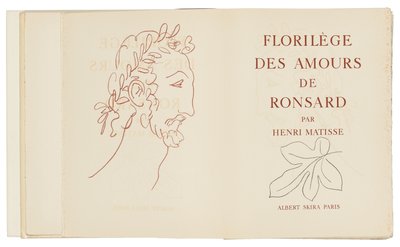 Una selezione degli Amours di Ronsard da Henri Matisse