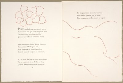 Florilège degli Amours di Ronsard, 29 novembre da Henri Matisse