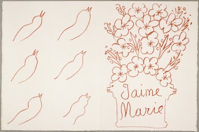 Florilège degli Amours di Ronsard, 29 novembre da Henri Matisse