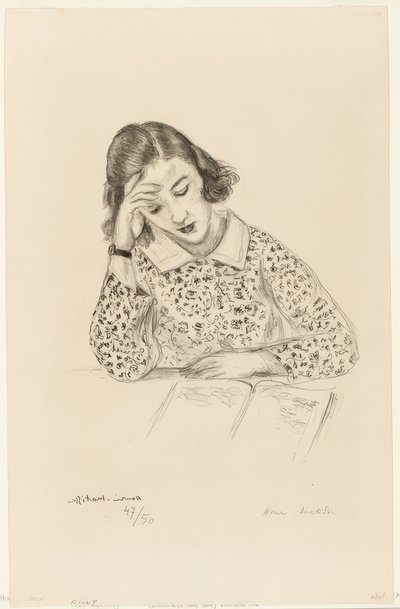 Ragazza che legge da Henri Matisse
