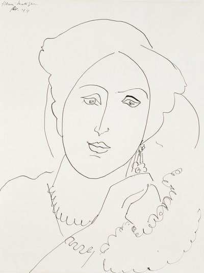 Testa da Henri Matisse