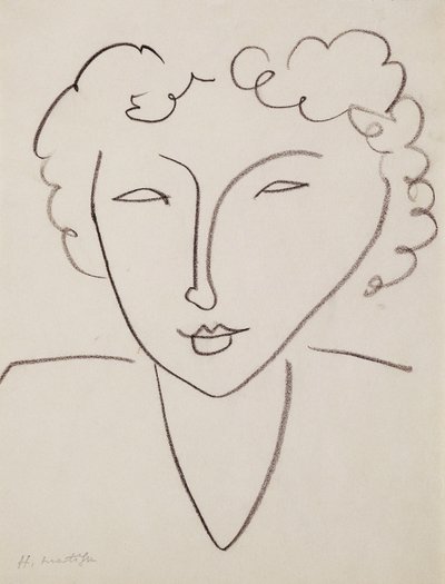 Testa di donna; Tete de Femme da Henri Matisse