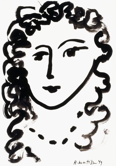 Testa di donna da Henri Matisse