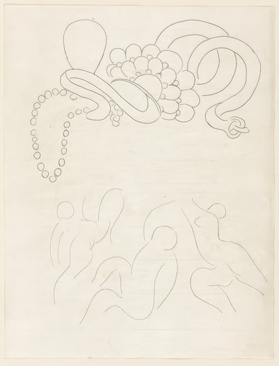 Hérodiade, scena ll, tavola undici da Poesie di Mallarmé da Henri Matisse