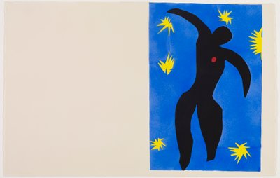 Icare, 1943 circa (pochoir stampato a colori su carta vergata) da Henri Matisse