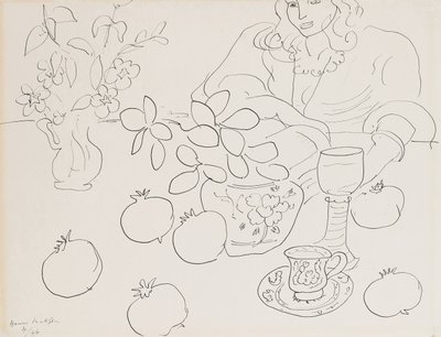 Interior Scene da Henri Matisse