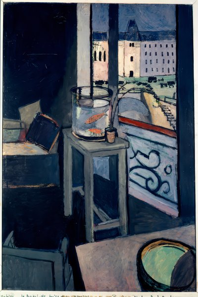 Interno, vasca per pesci rossi da Henri Matisse