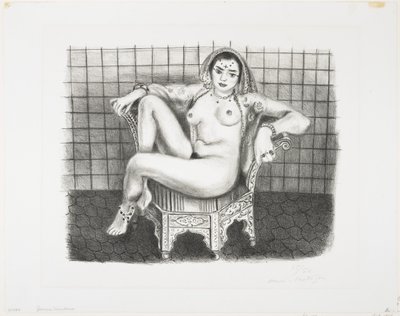 Giovane odalisca indù da Henri Matisse